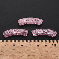 Transparent Crackle Acrylic Beads&nbsp;CACR-S009-001A-N26