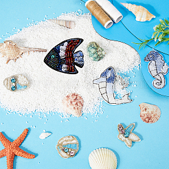 6Pcs 6 Style Sea Animal Handmade Ornament Accessories&nbsp;DIY-GF0008-86