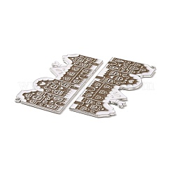 Christmas Theme Rack Plating Alloy Enamel Big Pendants&nbsp;PALLOY-O109-24P