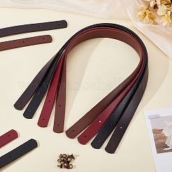 8 Bags 4 Colors PU Leather Bag Handles&nbsp;FIND-CL0001-50B