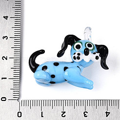 Handmade Lampwork Pendants&nbsp;LAMP-T025-08M