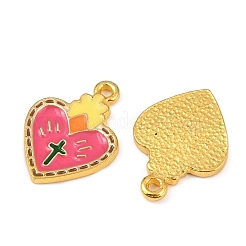 Alloy Enamel Pendants&nbsp;FIND-C068-04G