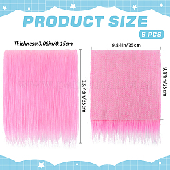 Faux Fur Squares Fabric&nbsp;BJEW-WH0515-11D