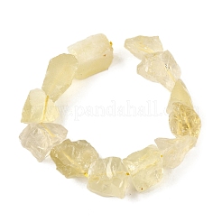 Natural Lemon Quartz(Heated) Beads Strands&nbsp;G-S386-C17