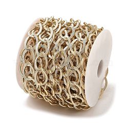 Aluminium Texture Curb Chains&nbsp;CHA-C002-07KCG