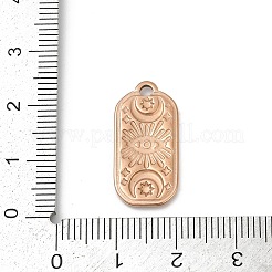Ion Plating(IP) 304 Stainless Steel Pendants&nbsp;STAS-E182-10RG