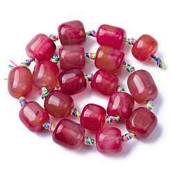 Natural Agate Beads Strands&nbsp;G-P605-G01-01