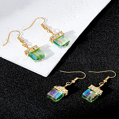 2 Pairs Alloy Dangle Earrings for Women&nbsp;EJEW-LP0001-55