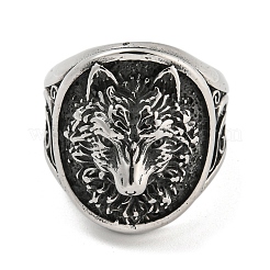 304 Stainless Steel Ring&nbsp;RJEW-B055-05AS-05
