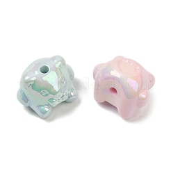 Luminous & UV Plating Opaque Acrylic Beads&nbsp;OACR-B031-26