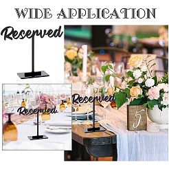 Acrylic Reserved Table Signs&nbsp;DJEW-WH0034-44