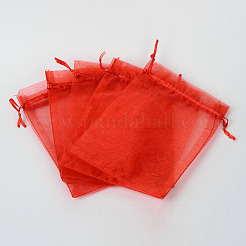 Organza Gift Bags with Drawstring&nbsp;X-OP-R016-13x18cm-01