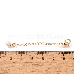 Brass End with Chain&nbsp;KK-C085-13G