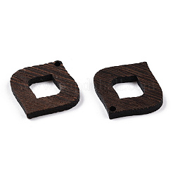 Natural Wenge Wood Pendants&nbsp;WOOD-T023-44