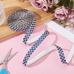 3Yard Glass Hotfit Rhinestone&nbsp;DIY-WH0622-385C