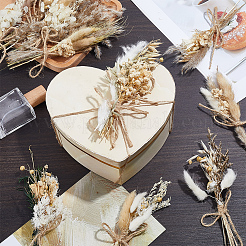 12Pcs Mini Dried Flower Bouquet&nbsp;AJEW-WH0696-530