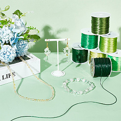 7 Rolls 7 Colors Flat Elastic Crystal String&nbsp;EW-PH0001-10