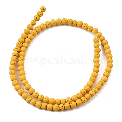 Dyed Synthetic Lava Rock Beads Strands&nbsp;GG-CBAAE19-05B