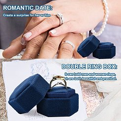 Velvet Ring Boxes&nbsp;VBOX-GF0001-02C