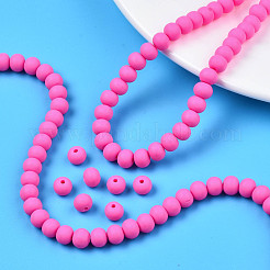 Handmade Polymer Clay Beads Strands&nbsp;CLAY-N008-053-03