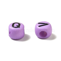 Opaque Acrylic Beads&nbsp;OACR-R005-02G
