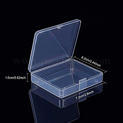 Transparent Plastic Bead Containers&nbsp;CON-BC0004-46