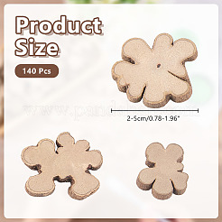 140Pcs Wood Chips&nbsp;AJEW-AR0005-69