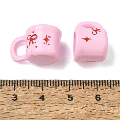 Baking Paint & Printed Alloy Pendants&nbsp;AL-CBA500B-01