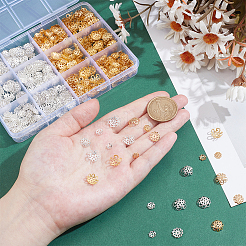 1330Pcs Brass & Iron Bead Caps&nbsp;FIND-PH0027-25