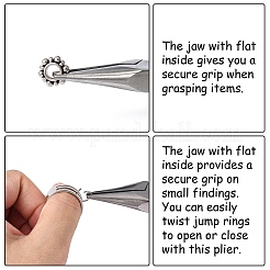 Tarnish Resistant 430 Stainless Steel Jewelry Pliers&nbsp;PT-Q003-4