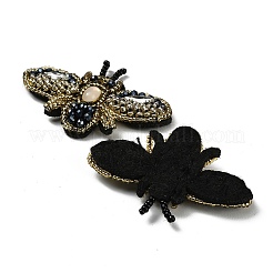 Bee Shape Felt Sew on Ornament Accessories&nbsp;PATC-XCP0001-04