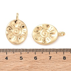 Brass Pendants&nbsp;KK-K351-70G