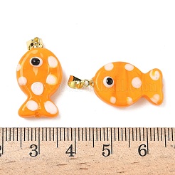 Handmade Lampwork Pendants&nbsp;LAMP-G168-04H