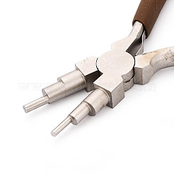 55# Steel Concave and Round Nose Pliers with Non-Slip Comfort Grip Handles&nbsp;TOOL-N008-07