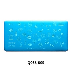 Stainless Steel Nail Art Stamping Plates&nbsp;MRMJ-Q068-009