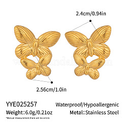 304 Stainless Steel Stud Earrings for Women&nbsp;MA8186-1