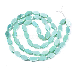 Electroplate Glass Beads Strands&nbsp;EGLA-Q125-009D