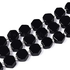 Natural Obsidian Beads Strands&nbsp;G-P534-A22-02