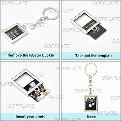 Zinc Alloy Pendant Keychain&nbsp;KEYC-SP0001-50