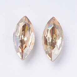 Imitation Austrian Crystal Glass Rhinestone&nbsp;RGLA-K007-5X10-001GS