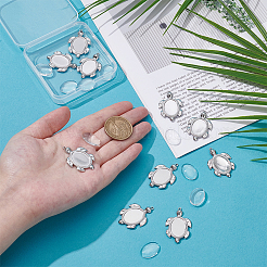 DIY 304 Stainless Steel Sea Turtle Pendant Making Kits&nbsp;DIY-UN0007-51
