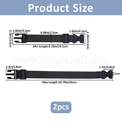 Nylon Multi-functional Outdoor Waist Bag Extension Strap&nbsp;LS-AJEW-WH0609-815B