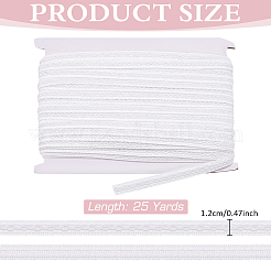 Polyester Braided Ribbons for Curtain Decoration&nbsp;SRIB-WH0011-208A