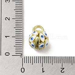 Brass Enamel Charms&nbsp;KK-E092-12G-06
