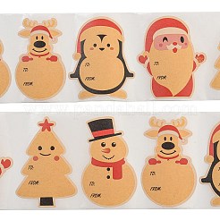 Christmas Theme Cartoon Paper Stickers&nbsp;STIC-P013-09B