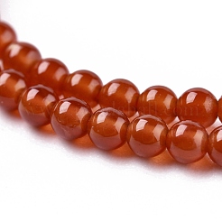 Natural Carnelian Bead Strands&nbsp;G-A130-3mm-K13