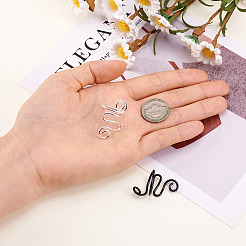 2Pcs 2 Styles Iron Yarn Guide Finger Holders&nbsp;DIY-TA0011-14