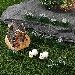Resin Mini Grass Tufts&nbsp;AJEW-WH20120-10A-02
