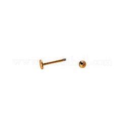 G23 Titanium Round Ball Internally Threaded Labrets&nbsp;WGFD71D-19