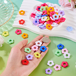 100Pcs Opaque Acrylic Beads&nbsp;MACR-TA0002-64